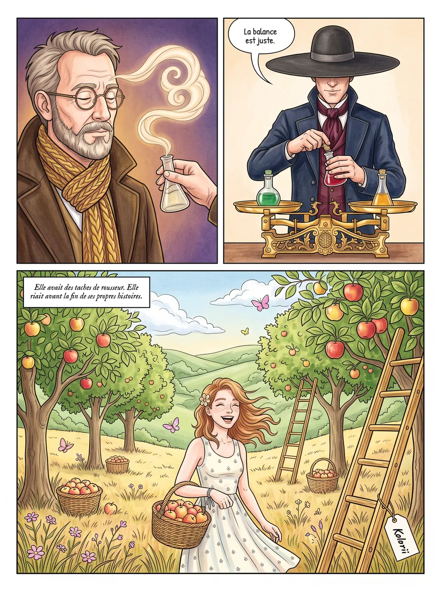 La même planche 10, coloriée.