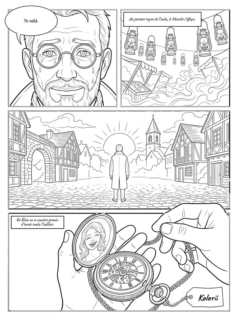 Planche 11 : l’aube.