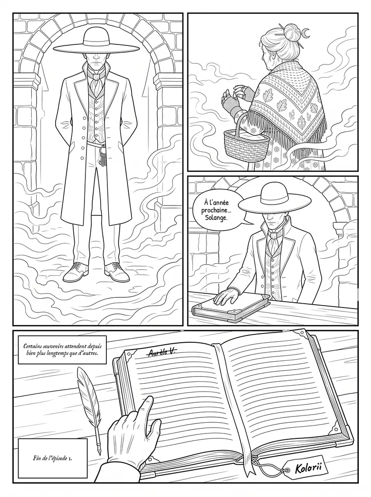 Planche 12 : le fil rouge.