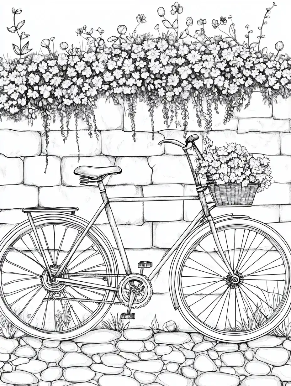 Coloriage motif floral pour adulte à télécharger en PDF gratuit