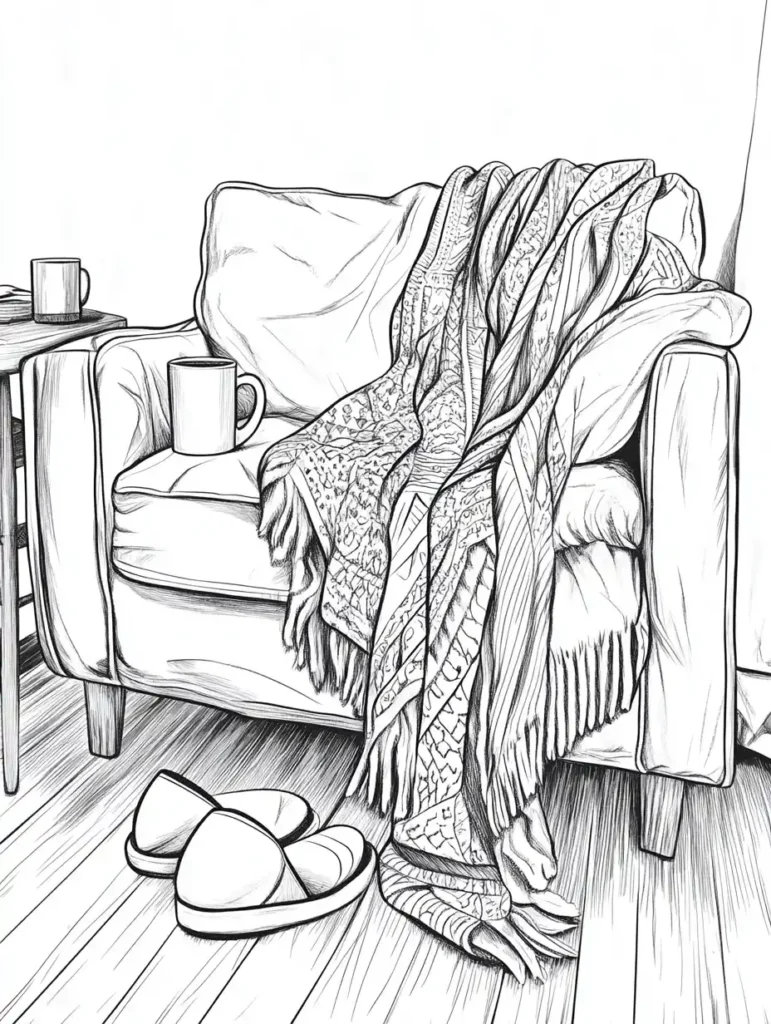 coloriage-magique-pour-adulte-canape-douillet