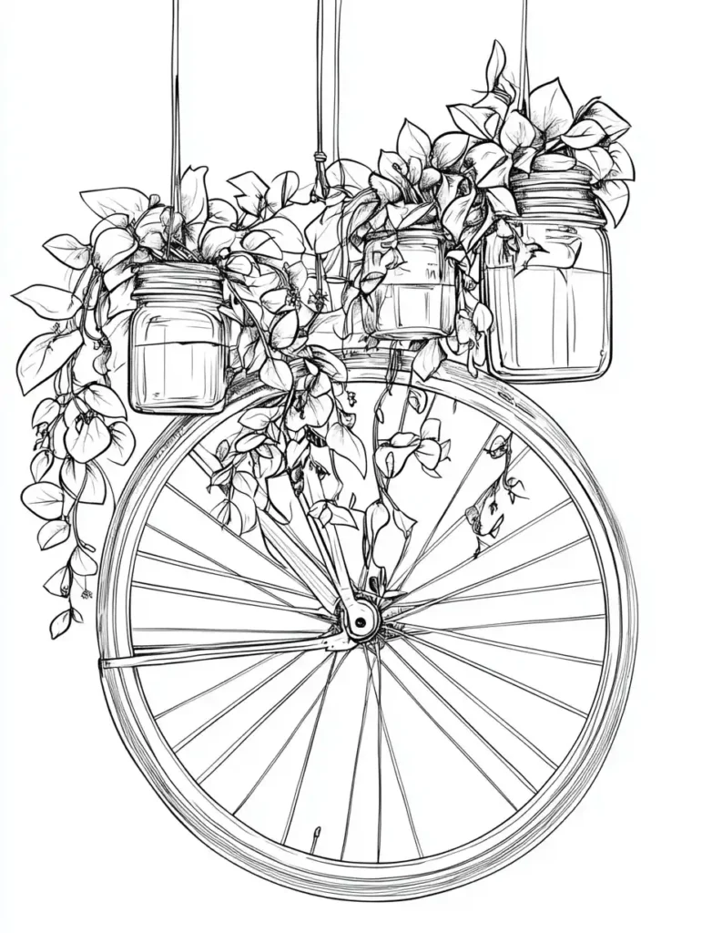 coloriage-magique-pour-adulte-roue-plantes