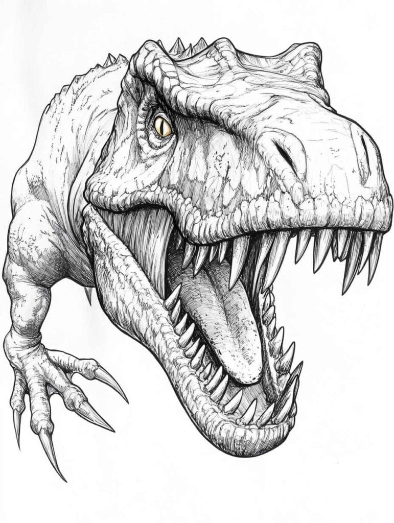 dinosaures dessin