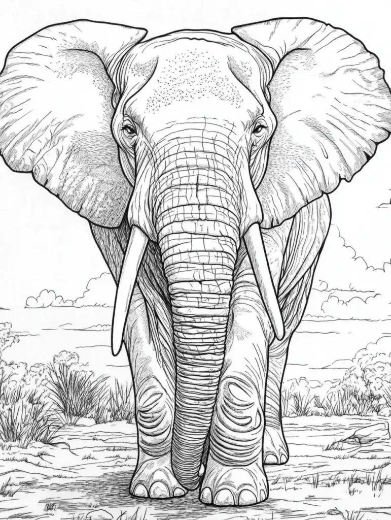 majestueux éléphant