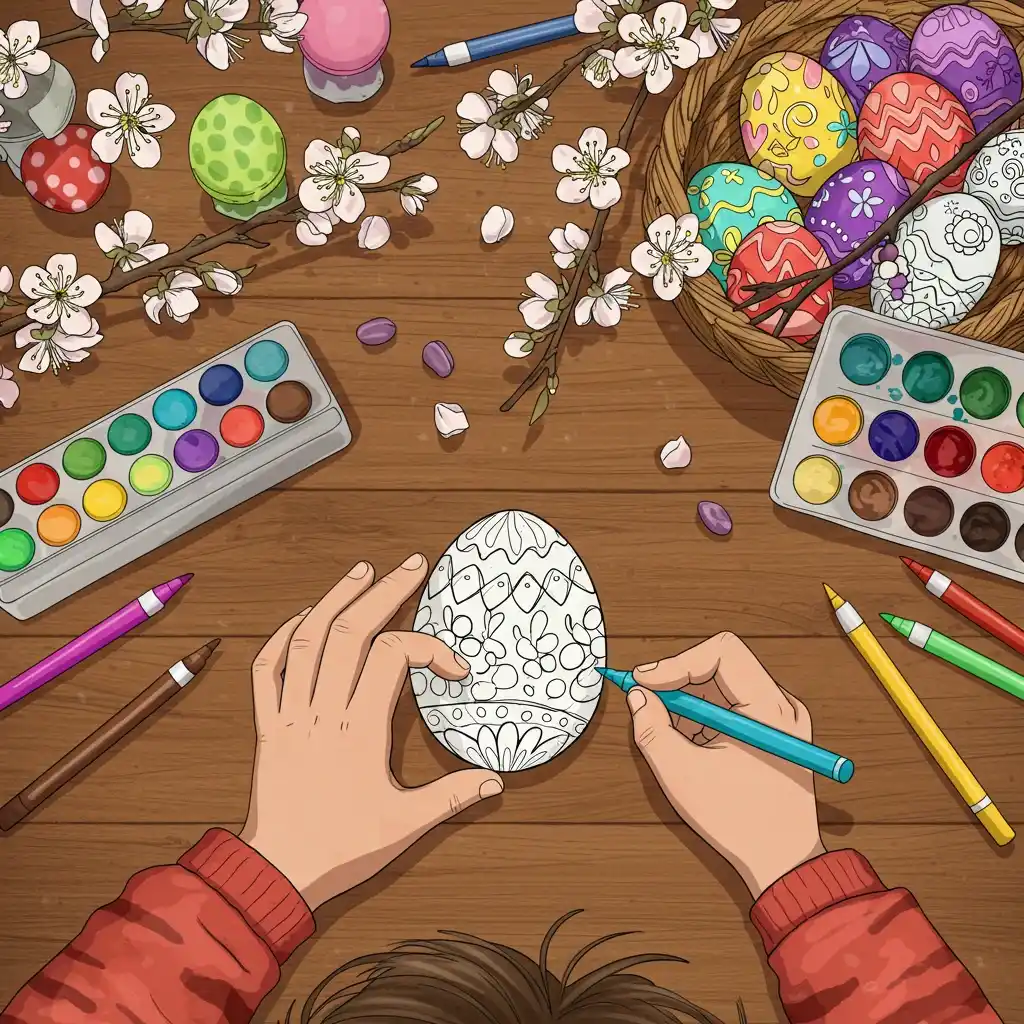 coloriage-oeuf-de-paques-enfant