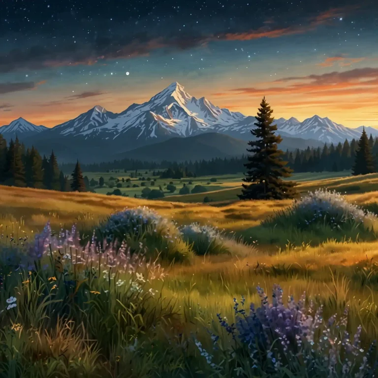 coloriage paysage adulte