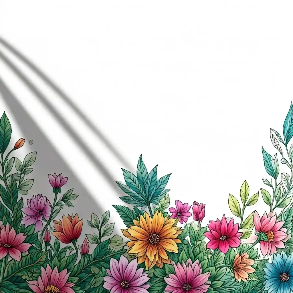 coloriage-pour-adultes-fleurs-colorees