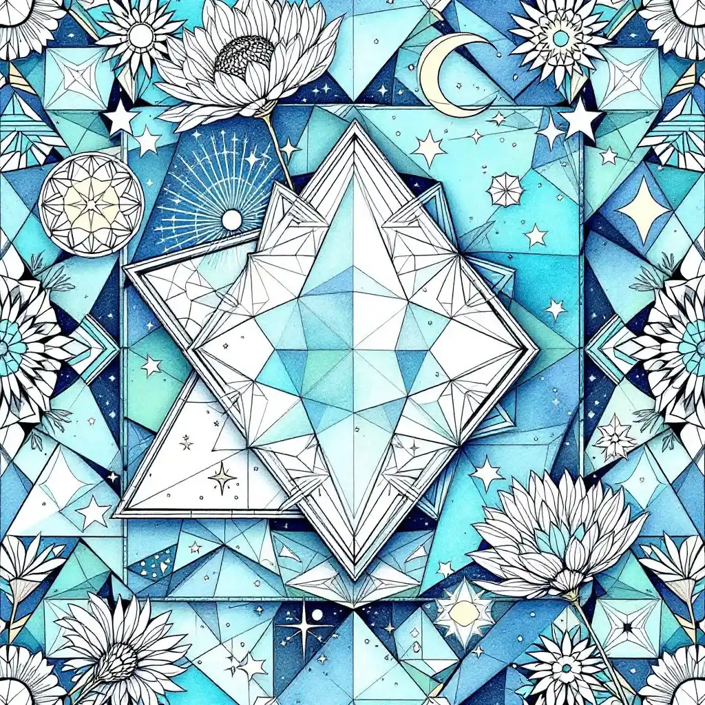 coloriage-pour-adultes-mandala-geometrique-etoiles