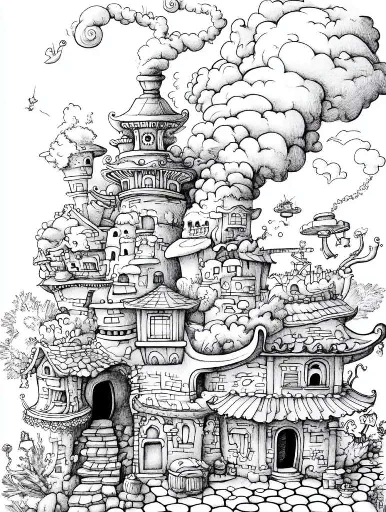 coloriages pour adultes à imprimer