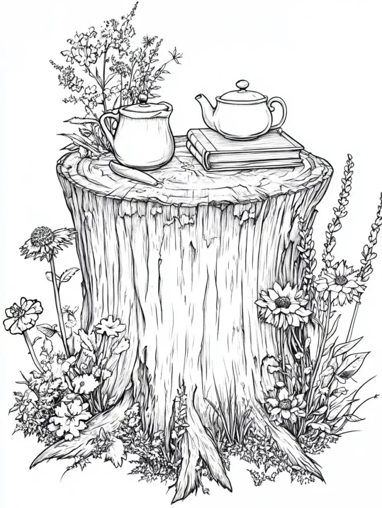 coloriages-pour-adultes-nature-et-theiere