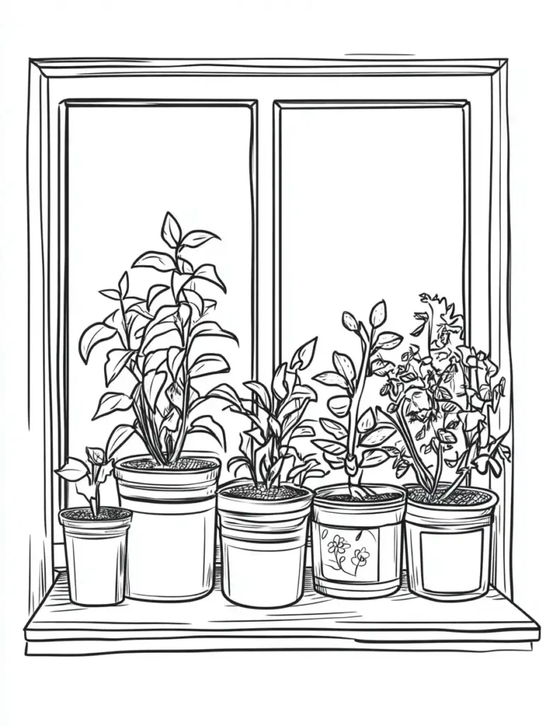 coloriages-pour-adultes-plantes-en-pot